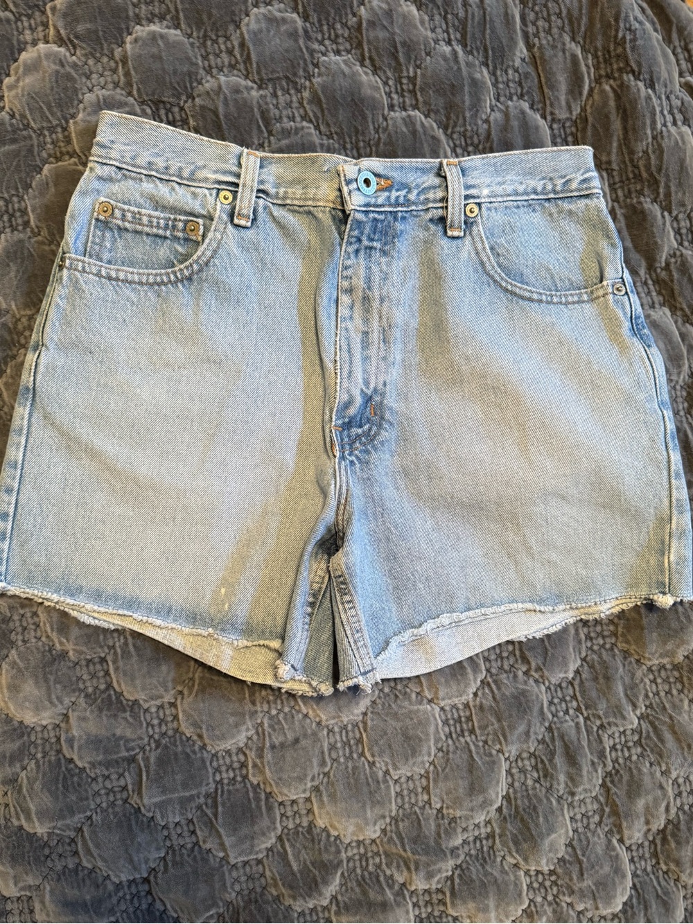 Abercrombie and Fitch Light Wash Denim Shorts